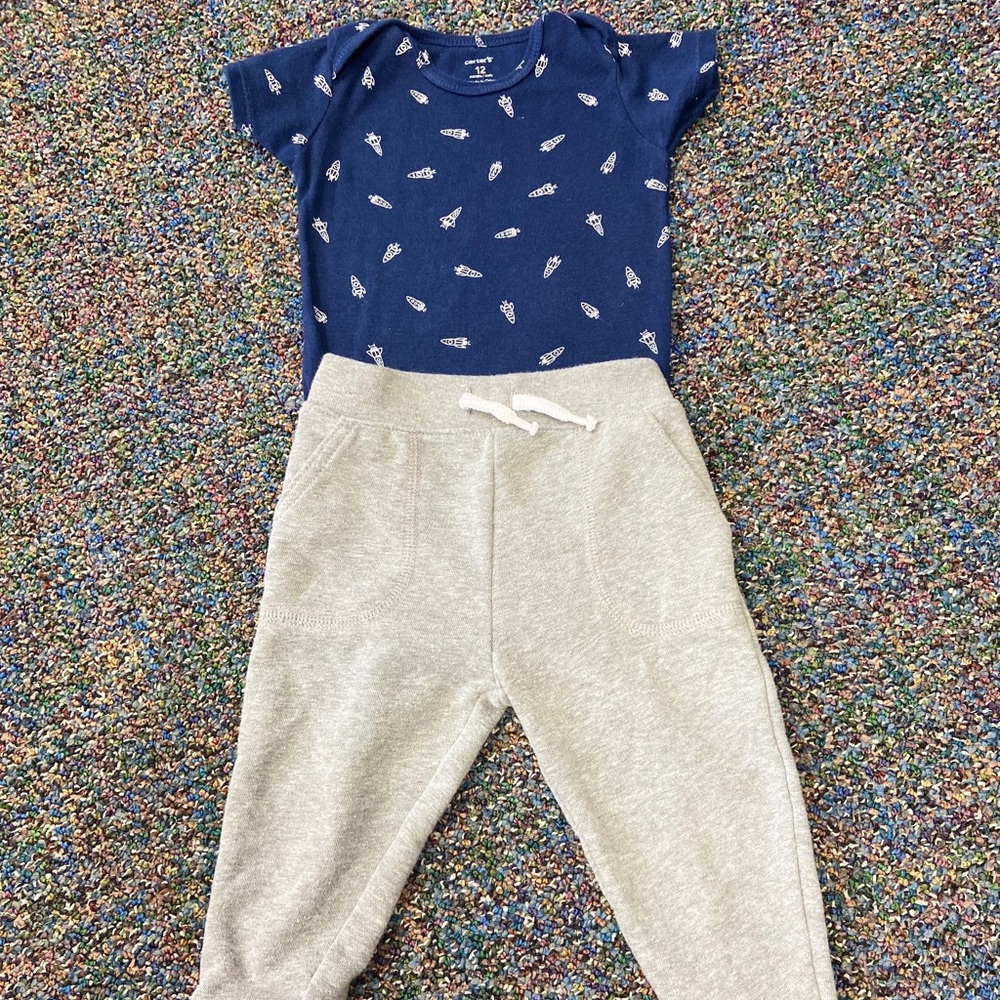 Little Boy Matching Outfit Set